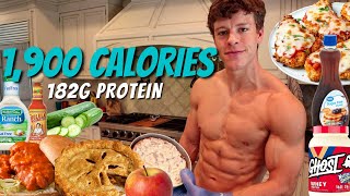 Full Day of Eating 1900 Calories  EXTRA Low Calorie High Protein Healthy Diet for Fat Loss [upl. by Ettennod]