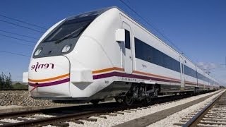 Train travel in Spain RENFE Media Distancia from Seville to Malaga [upl. by Gnav691]