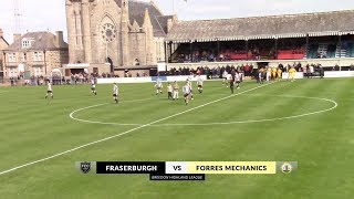 Fraserburgh vs Forres Mechanics  Highlights  Breedon Highland League  7 September 2019 [upl. by Eyaf]