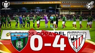 RESUMEN  Copa del Rey  Sestao River Club 04 Athletic Club [upl. by Ruhtua640]