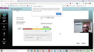 Configuración modem mitrastar DSL 2401HN T1C cobre [upl. by Steddman]