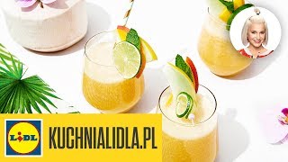 LEMONIADA z wodą kokosową 🍹  Daria Ładocha amp Kuchnia Lidla [upl. by Pasahow]