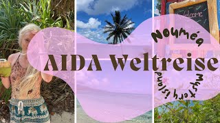 AIDA Weltreise 202324  Paradiesisches Mystery Island und Neukaledonien 🤩  VLOG 014 [upl. by Landers]