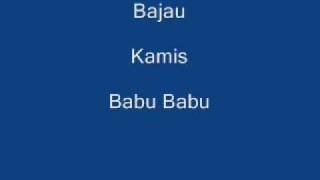 Bajau Kamis Babu Babu [upl. by Hawley]