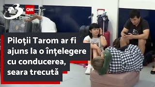 Piloții Tarom ar fi ajuns la o înțelegere cu conducerea seara trecută [upl. by Dloniger]