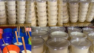 HOW TO MAKE COMMERCIAL MILK ICE CREAM “ABELE WALLS” [upl. by Auhesoj]