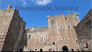 Doune Castle Doune Stirling ScotlandTravel through the Earth Historical placesattractions [upl. by Quirk5]