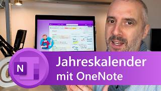 Kalender 2025 für OneNote Vorlage für Jahresplaner Download [upl. by Gary976]