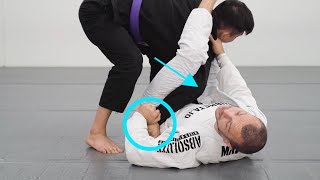 Omoplata from Collar Sleeve Guard  A high percentage attack [upl. by Melvyn]