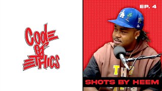 Code of Ethics Podcast Episode 4 shotsbyheem Interview sexyred bigsean nipseyhussle puma [upl. by Teufert]