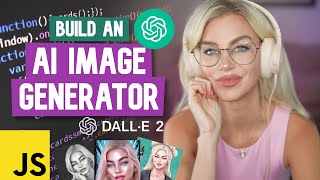 🛑 Build an AI Image Generator in JavaScript Super simple  OpenAI API DALLE ChatGPT [upl. by Akeme]
