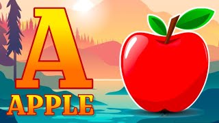 A for Apple B for Ball Alphabets  Learn to Write Alphabet  ABCD for kids learning  Kids class [upl. by Milicent931]