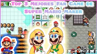 Top 3 Mejores Fan Game de Super Mario Maker Para PC y Android [upl. by Bannister385]