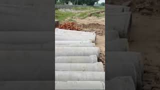 Sewerage work  Green Valley Colony shots trending construction real [upl. by Enoid]