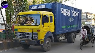 BANGLA TRUCKS 132  Tata 1615  Truck Spotting  Truck Sound [upl. by Conlen]