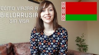 CÓMO VIAJAR A BIELORRUSIA SIN VISA ❤ Sabina Azul en Belarus [upl. by Aissej]