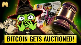 First Bitcoin Ordinal Hits Auction at Christie’s MemeFi News [upl. by Idaline]