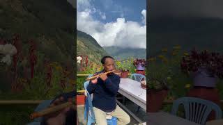 The old Nepali song Chalech Batas Sustari is played on the flute with beautiful nature [upl. by Stevena]