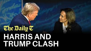 Trump and Harris go head to head in Philadelphia in surreal debate  The Daily T Podcast [upl. by Jolynn]