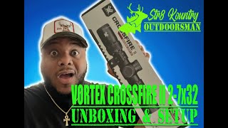 Vortex Crossfire II 2 7X32 Unboxing amp Setup [upl. by Mode373]