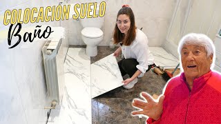 Instalar Piso VINILICO Para Principiantes  MEJOR QUE EL SUELO LAMINADO ¡Se puede mojar😱 [upl. by Dupin]