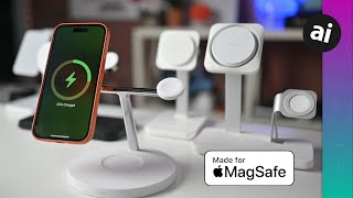 Best 3in1 MagSafe Chargers in 2023 for iPhone Apple Watch amp AirPods [upl. by Aicercul]