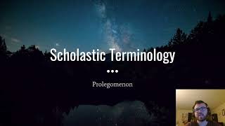 Scholastic Terminology Prolegomena Improviso 16 [upl. by Enajharas]