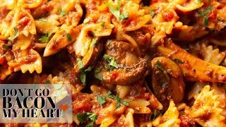 Tomato Mushroom Pasta [upl. by Nitsrek]