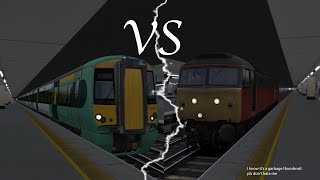 Super Class 47 Race Brighton Mainline  Train Simulator 2021 [upl. by Anaytat810]