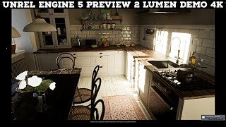 Unreal Engine 5 Preview 2 Lumen Demo 4K [upl. by Norbert]