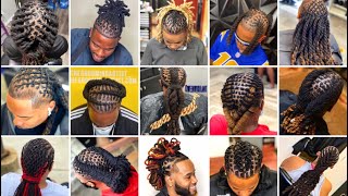 10Best Men Loc Styles 20242025How to style locs [upl. by Kendal]