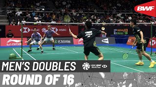 KFF Singapore Open 2023  GideonSukamuljo INA vs HokiKobayashi JPN 4  R16 [upl. by Hepsiba]