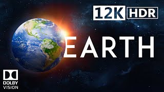 EARTH in 12K HDR 120FPS  Tour The Planet Earth  Best Places and Animals Relaxing Music 8K TV [upl. by Kallman]