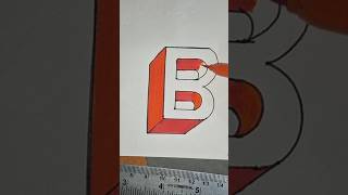 3d letter writing 🖍✒️🙏Simple 3D drawing youtubeshorts youtube trending shorts art 3d [upl. by Bartolemo685]