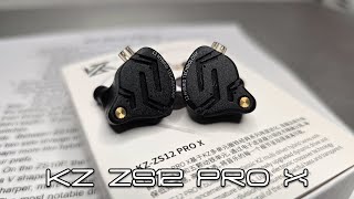 KZ ZS12 Pro X  Metal Shell More Detail [upl. by Ocirnor]