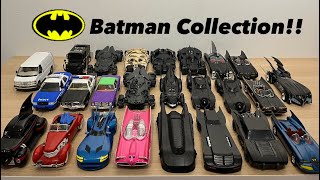 Jada Batman 124 scale Batmobile Collection 2024 [upl. by Ainud]