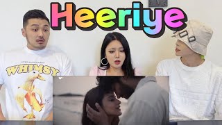 Korean singers reaction to the global No1 Indian mv like a beautiful Disney movie🧚🏻‍♀️Heeriye [upl. by Modie]