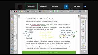 Desintegración Radiactiva  Calculo para Ciencias [upl. by Sidnee]