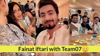 Faisu Jannat with Team07 in iftari Party😳Fainat Together [upl. by Sharleen]