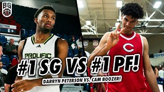 1 Ranked SG VS The Boozer Twins GOT HEATED Darryn Peterson amp Cam Boozer GO AT IT [upl. by Sone]