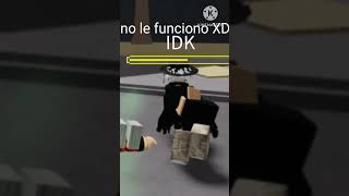 Casi le pego xd thestrongestbattlegrounds roblox humor [upl. by Sale]