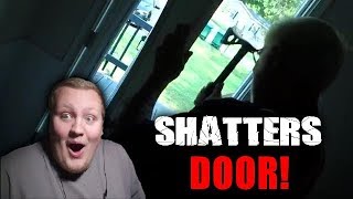 ANGRY GRANDPA SHATTERS FRONT DOOR REACTION [upl. by Ert828]