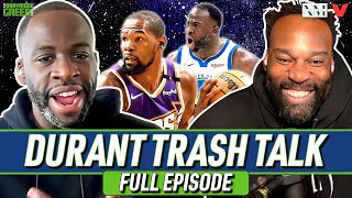 Draymond Green REVEALS Kevin Durant trash talk in WarriorsSuns  LeBron James slump  Baron Davis [upl. by Ahsla807]