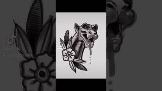 gargoyles timelapse drawing gargoyle music art gorillaz [upl. by Aderfla]