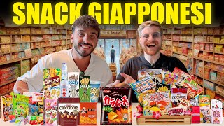 PROVIAMO TUTTI GLI SNACK GIAPPONESI PIÙ ASSURDI COMPRATI IN GIAPPONE  MAI VISTO PRIMA TUTTO QUESTO [upl. by Annia]