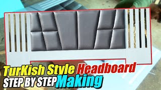 How to Make a Bed Headboard  maanclips [upl. by Elena]