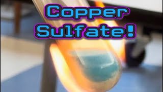 Reversible Reaction of Copper Sulfate in RamZland⚗️ CuSO4  5H20 ⇌ CuSO45H20 STEM Science [upl. by Eurydice894]