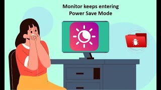 How to Get Monitor Out of Power Saving Mode [upl. by Iffar]