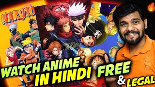 All Free Anime 😍 How To Watch Anime For Free in Hindi 2024 Best Website  100 Legal ✅ [upl. by Eiboh105]