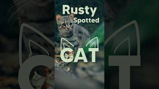 Discover the Enchanting World of the Rusty Spotted Cat  Rare Small Wild Cat Species 🐾 facts [upl. by Leirea]